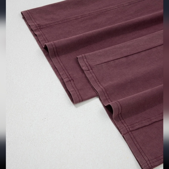 Boutique Mineral Red 100% Cotton Cargo Pants - Picture 8 of 8